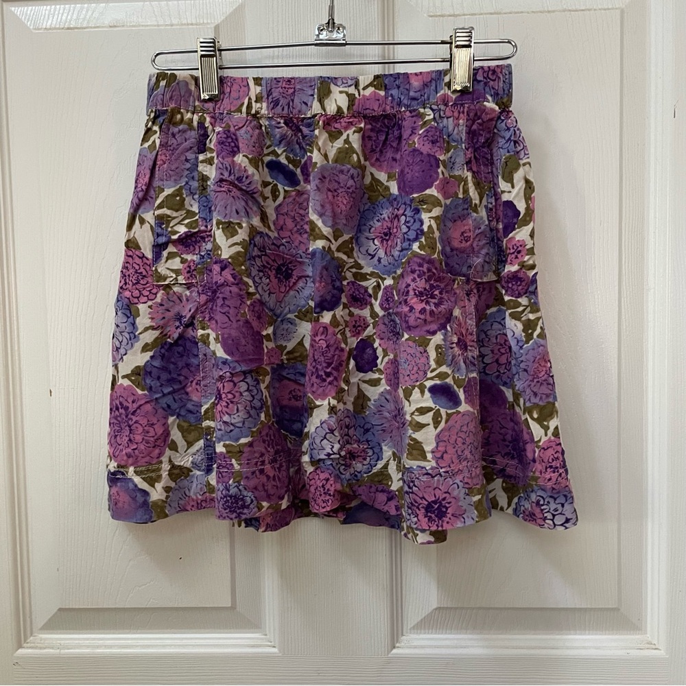 Wet Seal Floral Mini Skirt